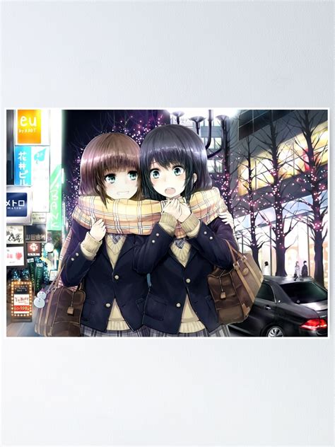 Póster Anime japonés hentai japón cultura pop manga dibujo Naruto Shipoden uniforme escolar