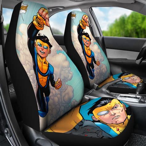 Invincible 2022 16 Car Seat Covers 99shirt