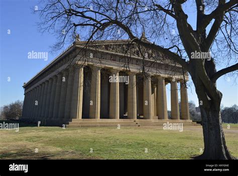 Parthenon Nashville Tn Stock Photo Alamy