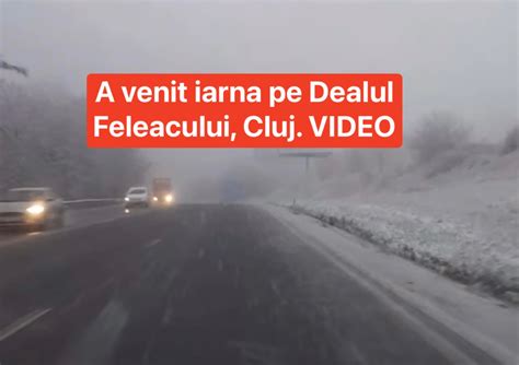 A Venit Iarna Pe Dealul Feleacului Cluj Video E Fain La Cluj