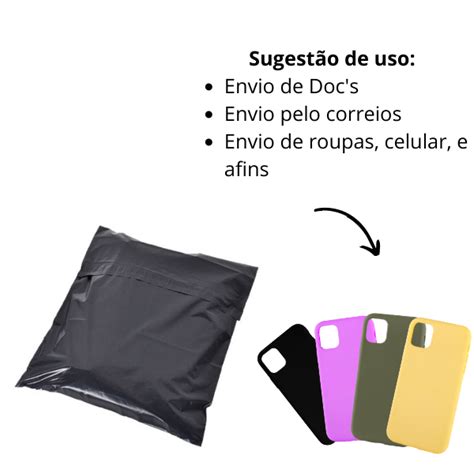 Envelope de Segurança Eco 20x30 100 Unidades Sacolas Br