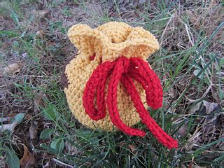 Ravelry: Animal Crossing Bell Bag (Drawstring Bag) pattern by Savannah ...