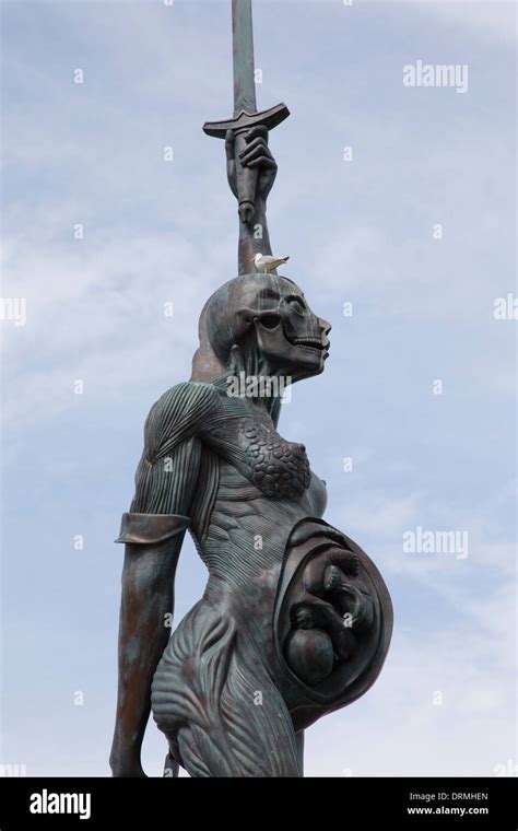 Damien Hirst Verity Statue Ilfracombe Stock Photo 66220973 Alamy