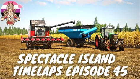 Corn Harvest Spectacle Island Timelaps Episode 45 Farming