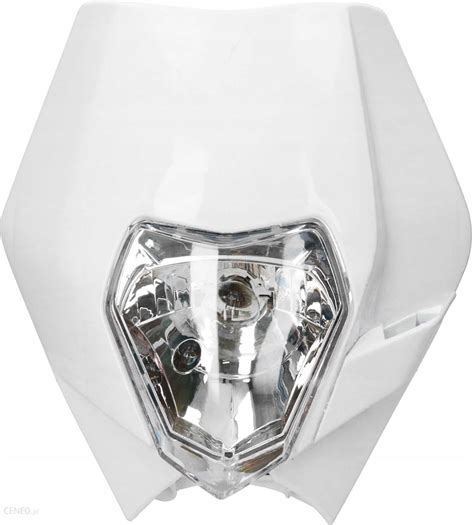 Części motocyklowe Kengo Lampa Przód Owiewka Biała Ktm Exc 500 138916