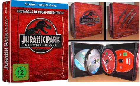 Jurassic Park Ultimate Trilogy Limited Steelbook Edition ARAGORNN