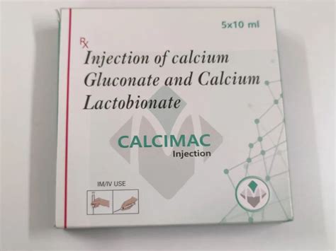 Calcium Gluconate Lactobionate Injection At Rs 390 Box Gluconate