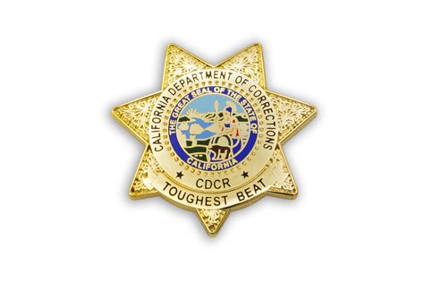 CDCR Badge Lapel Pin – Custom Pins & Buckles