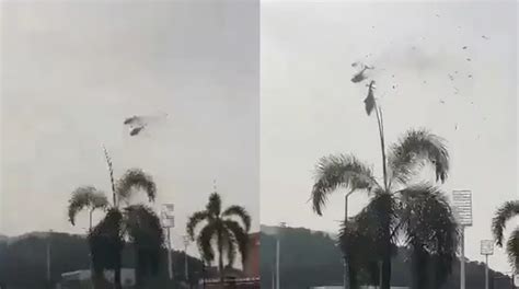 Dos helicópteros chocaron durante un ensayo militar y murieron diez