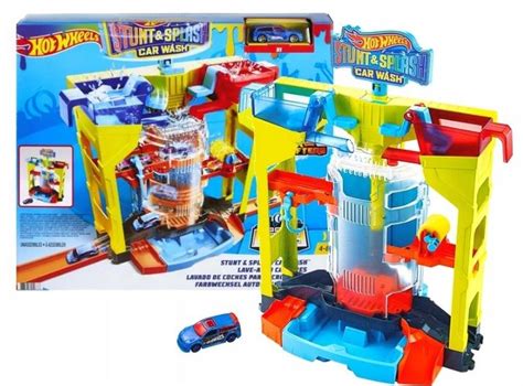 HOT WHEELS KASKADERSKA MYJNIA AUTKO COLOR SHIFTER GRW37 ERLI Pl