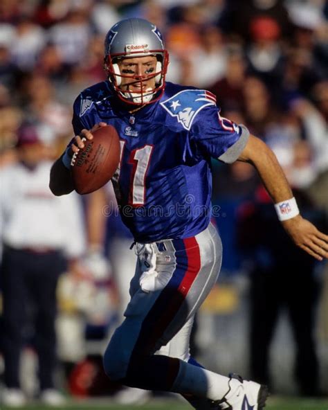 Drew Bledsoe New England Patriots Editorial Photography Image Of