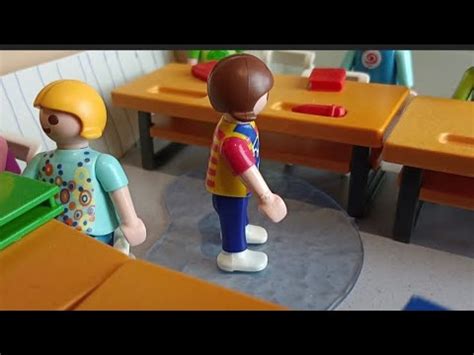 Playmobil Familie Stein Eis In Der Klasse Youtube