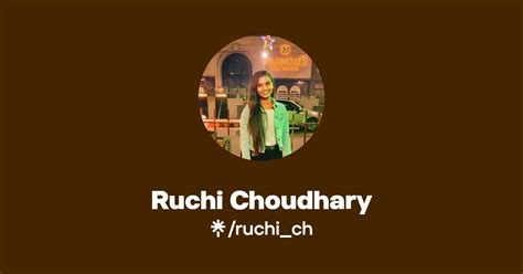 Ruchi Choudhary Instagram Linktree