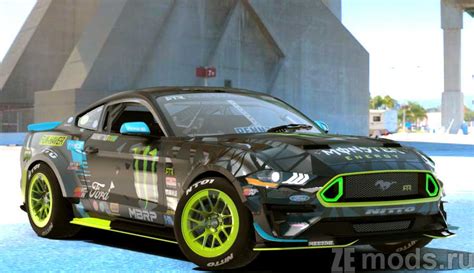 Скачать мод Ford Mustang RTR CDFR 2022 для Assetto Corsa