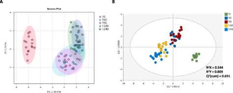 A Unsupervised PCA Score Plot Resulting From The Unsupervised K Means