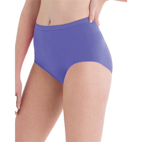 Hanes Womens Cotton Brief 10 Pack