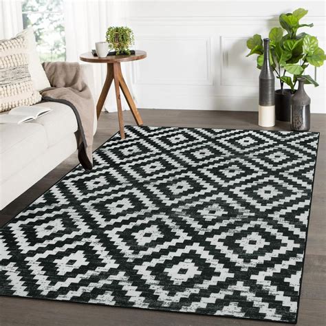 Amazon Lahome Area Rug 6x9 Rug Washable Area Rugs For Living Room