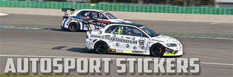 Autosport And Circuit Stickers Cheapstickersnl