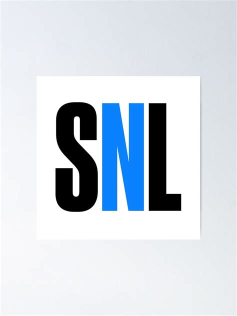 "Saturday Night Live Logo" Poster for Sale by kidancer | Redbubble