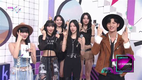 KBS WORLD TV On Twitter Music Bank Interview LE SSERAFIM LE