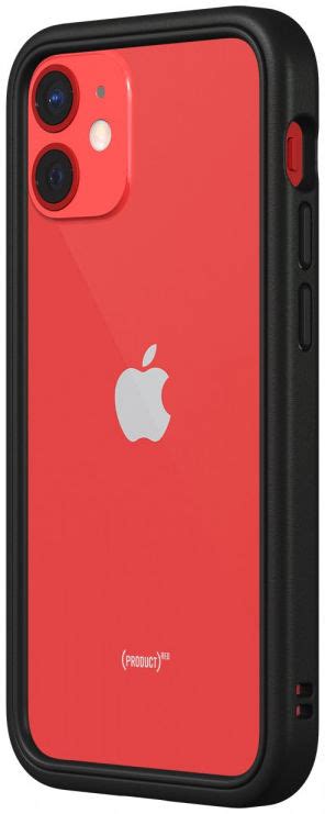 RhinoShield CrashGuard NX Apple IPhone 12 Mini Hoesje Bumper Zwart