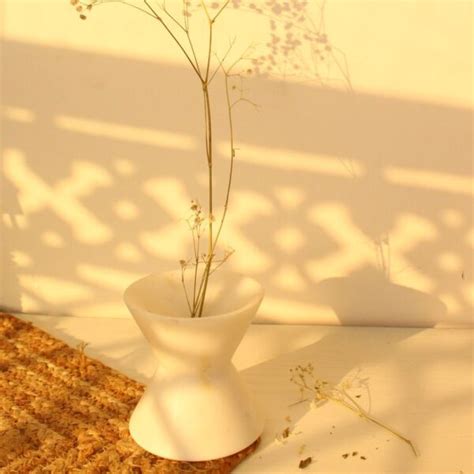 Dumroo Vase Byora Homes White White Indian Marble Byorahomes