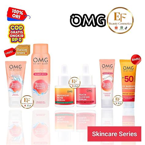 Jual Omg Oh My Glow Skincare Paket Satuan Face Wash Toner Serum