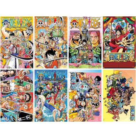 Bluefun Anime One Piece Pirates Wanted Posters Set (8Pcs) : Amazon.in