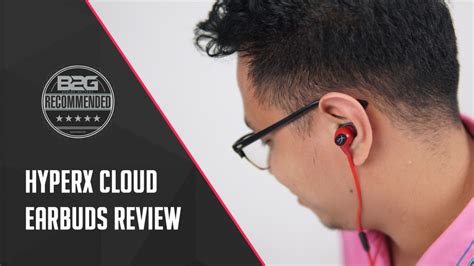 Hyperx Cloud Earbuds Review Back Gaming