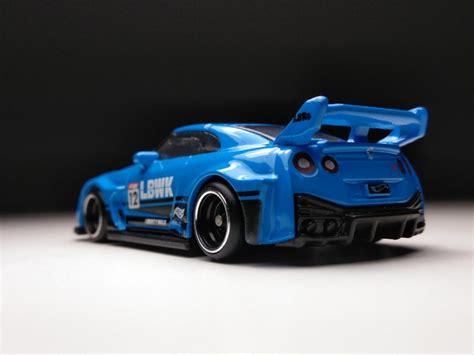 Nissan GTR Hot Wheels Custom Real Rubber Tires Etsy