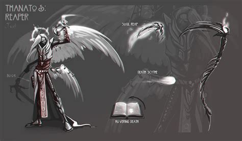 Thanatos Reaper By Bytoxi On Deviantart