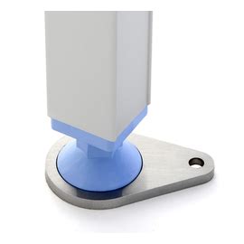 floor mounting plate shelf accessories