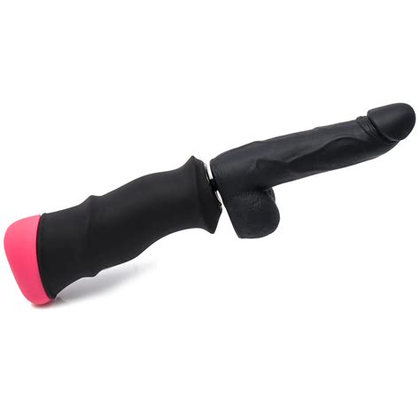 Bondara Handheld Thrusting Machine With Dildo 6 5 Inch Discreet