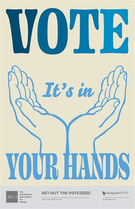 Get Out The Vote Poster on Behance