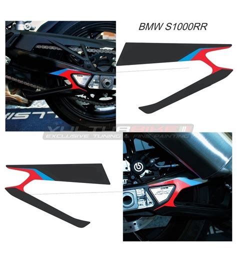 Pegatinas basculantes diseño negro BMW S1000RR 2019 21