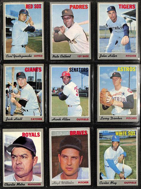 Lot Detail Topps Baseball Near Complete Set Includes Of