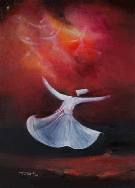 Whirling Dervish Painting at PaintingValley.com | Explore collection of ...