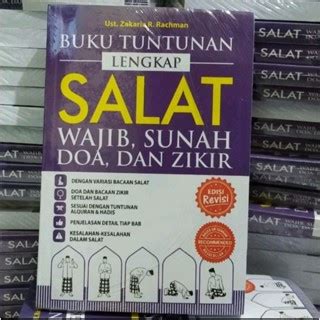 Jual Buku Tuntunan Lengkap Salat Wajib Sudah Do A Dan Zikir Jakarta