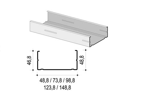 KNAUF PROFIL CW 100X3000 0 60 8 1