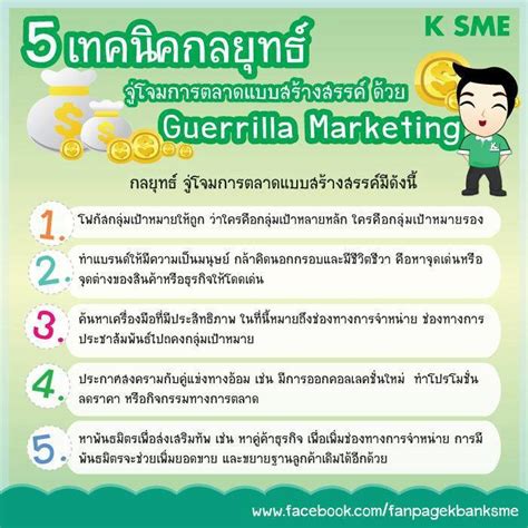 5 เทคนิคกลยุทธ์ จู่โจมการตลาดแบบสร้างสรรค์ ด้วย Guerrilla Marketing