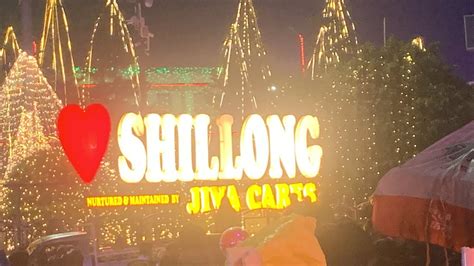 New Year Celebration Shillong Police Bazaar Youtube