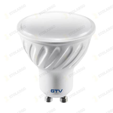 Stolargo GTV LD PC7510 30 Żarówka LED A G SMD 2835 3000K GU10 7W 550lm