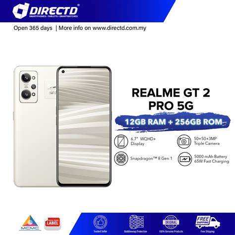 Realme Gt2 Pro 5g 12gb Ram 256gb Rom Ready Stock Shopee Malaysia