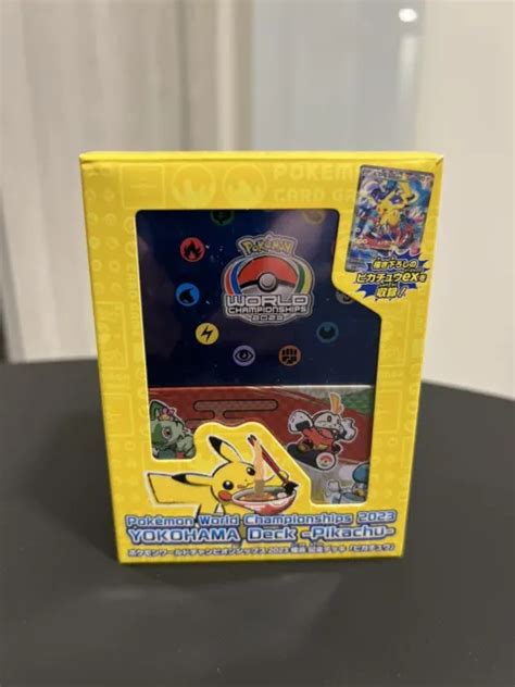 Pokemon World Championships 2023 Yokohama Deck Japanese No Promo