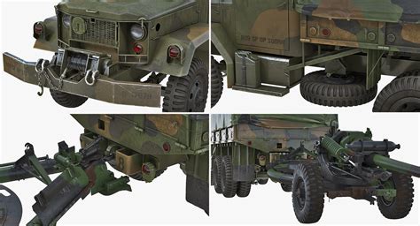 Military truck m35a2 field 3D model - TurboSquid 1243732