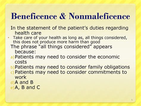 Beneficence And Nonmaleficence Autonomy And Informed Consent Ppt Download