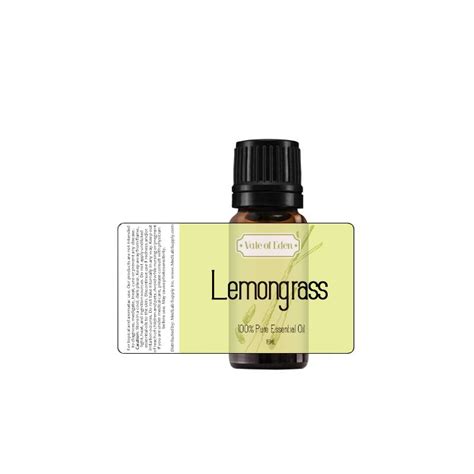 Lemongrass Pure Essential Oil By Vale Of Eden 15ml Med Lab Supply