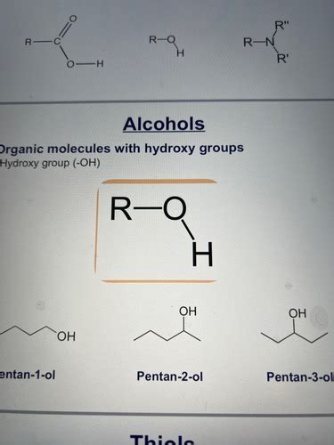 Functional Groups Flashcards Quizlet