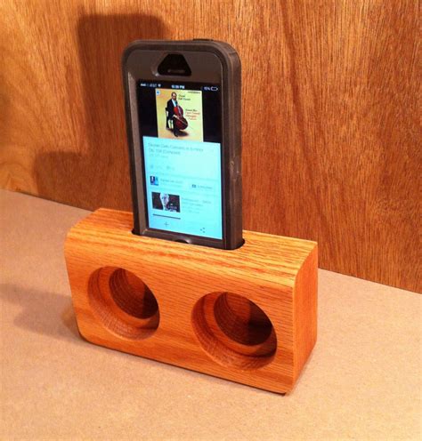 Etsy wooden phone speaker