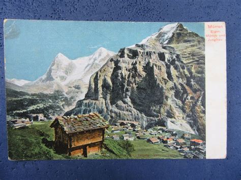 AK BEO MÜRREN 1904 ALPHÜTTE DORF EIGER MÖNCH BUG Kaufen auf Ricardo